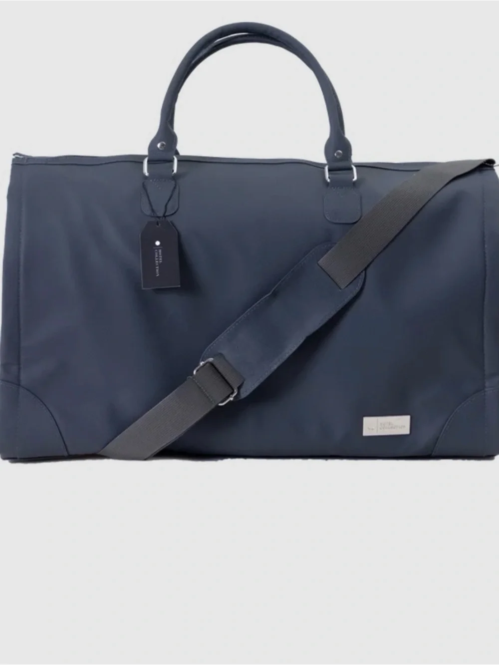 Hotel Collection Navy Duffel Carry On Garment Bag